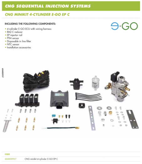 CNG SEQUENTIAL INJECTION SYSTEMS